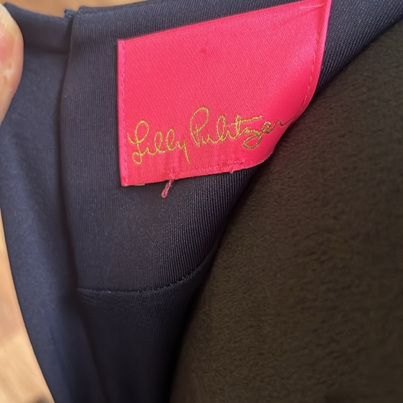 Lilly Pulitzer Klara navy dress, XS (0-2) - Picture 7 of 10
